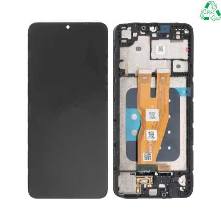 Écran, Display - Ecran Galaxy A05 (A055) Noir avec Châssis (Original Démonté), prix de gros