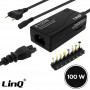 PC Universal 100W 12 to 24V Mains Charger 8 LinQ A100W Mouthpieces