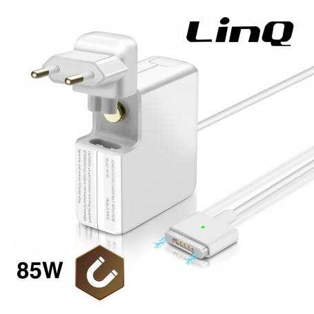 Macbook Pro Mains Charger MagSafe 85W / 20V 4.25A LinQ A2-85W