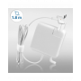 Chargeur Secteur MacBook Air MagSafe 2 45 W / 14.85V 3.05A LinQ A2-45W