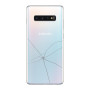 Smartphone, Téléphone, Écran, Dos - Samsung Galaxy S10 Plus 4G 128 Go - Blanc (Ecran + Vitre Arrière HS), prix de gros.