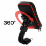 Waterproof Universal Motorcycle Scooter Phone Holder with 360° Rotation 6.5 LinQ HD-6555B