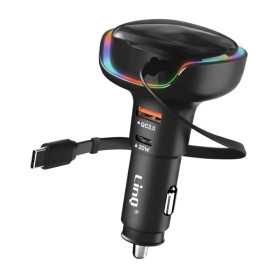 Charger, Power Adapter - Car Charger Type-C 20W USB QC 3.0 with Type-C Cable 30w Black - LinQ CA2349, wholesale price