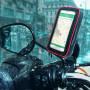 Waterproof Universal Motorcycle Scooter Phone Holder with 360° Rotation 6.5 LinQ HD-6555B