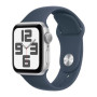 Apple Watch Series SE 2 GPS 40mm Silver Like New with Box and Accessories - Great Deal