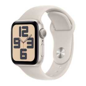 Montre Connectée Apple Watch Series SE 2 GPS 44mm Lumière Stellaire - État Comme Neuf avec Boîte et Accessoires Inclus