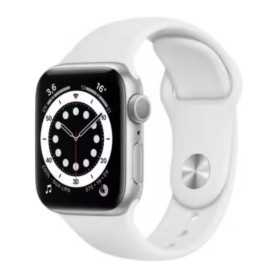 Achetez Montre Connectée Apple Watch Series 6 GPS 40mm Argent avec Bracelet - Grade A Livraison Rapide et Garantie