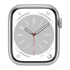 Montre Connectée Apple Watch Series 9 GPS 41mm Aluminium Argent Grade A - Sans Bracelet ni Accessoires