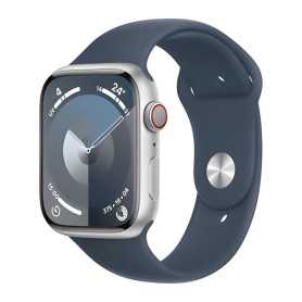 Achetez l'Apple Watch Series 9 GPS 45mm Argent Aluminium - Grade AB avec Accessoires Complets