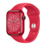 Apple Watch Series 8 GPS 45mm Red Aluminum Smartwatch - Grade A with Box & Charger