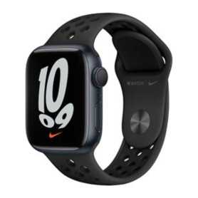 Smartwatch, Montre Intelligente - Montre Connectée Apple Watch Series 7 GPS 41mm Minuit Aluminium avec Bracelet NIKE - Grade AB