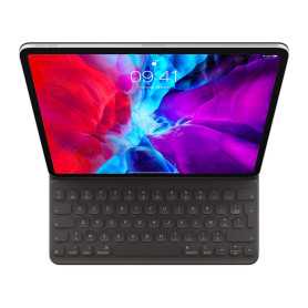 Keyboard, Accessory - Smart Folio Bluetooth Keyboard for iPad Pro 12.9" (Gen 3 & 4) Black - Apple - QWERTY - Good Condition, who