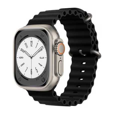 Accessoire de Mode, Gadget High-Tech - Montre Connectée Apple Watch Ultra 2 GPS Cellular Titane naturel 49mm avec Bracelet Noir