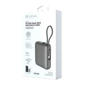 Magnetic Power Bank - DEVIA Smart V8 PD 20W 3000mAh Black | Fast Charging & Compact Design