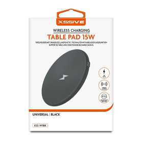15W Wireless Charger + 1m USB-C Cable XSSIVE XSS-W1BK - Fast Charging & Sleek Design