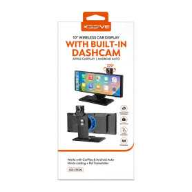 Écran, Display - Écran Auto Sans Fil XSSIVE XSS-CPD02 10" avec Apple CarPlay, Android Auto & Dashcam Intégrée, prix de gros.
