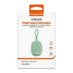 XSSIVE Portable Bluetooth Speaker XSS-BSP16GR Green – High-Quality Sound & Stylish Design