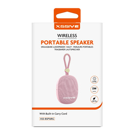 XSSIVE Portable Bluetooth Speaker Rose Gold - XSS-BSP16RG | High-Quality Sound & Style