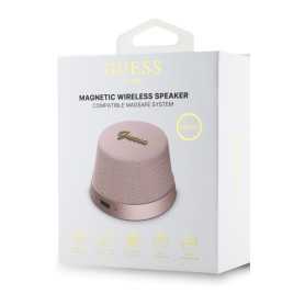 Haut-parleur, Speaker - Enceinte sans Fil Bluetooth MagSafe et USB-C 3W GUESS GUWSC3ALSMP - Rose, prix de gros.