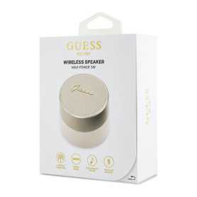 Bluetooth Speaker, Audio Device - GUESS GUWSL3PALPLD 3W Wireless Bluetooth Speaker – Champagne Gold, wholesale price