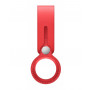 Leather Lanyard for AirTag - Red (Apple)