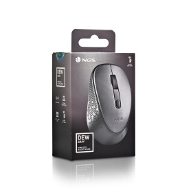 Wireless Silent Mouse 2.4 GHz NGS DEW - Grey | EasyMobile
