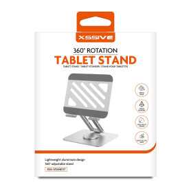 Accessoire Tablette, Support - Support de Tablette Rotatif 360° XSSIVE XSS-STAND17 - Gris, prix de gros.