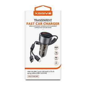 Chargeur Voiture Rapide USB et Type-C 60W - XSSIVE | EasyMobile