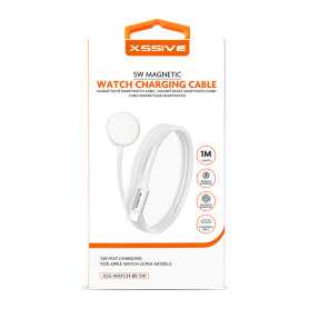 Charger, Power Adapter - Wireless Charging Cable for Apple Watch XSSIVE XSS-WATCH-BR 5W - White, wholesale price