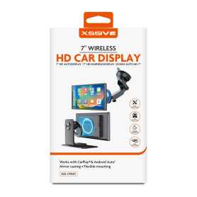 Moniteur, Display - Écran Auto Sans Fil XSSIVE XSS-CPD01 7" HD avec Apple CarPlay & Android Auto, prix de gros.