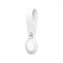 Leather Lanyard for AirTag - White (Apple)