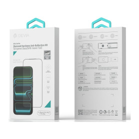 Devia Ultra Series Diamond-Hard Anti-Glare HD Tempered Glass with Installation Tool for iPhone 18 Pro/Pro Max