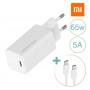 Charger Kit Cable Type-C / Type-C Xiaomi GaN 65W