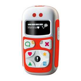 Giomax U10 Kids Smartphone Toy - GPS & Dual Band - Red | Safe & Fun Tech for Children