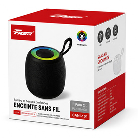 Enceinte Bluetooth Portable high RGB FASR - SANI-101