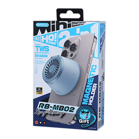 Enceinte Portable Sans Fil à Support Magnétique - REMAX MB02 - Bleu Océan | EasyMobile