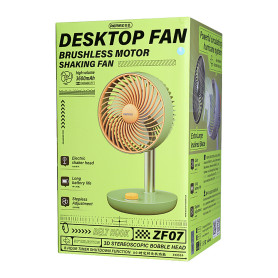 Cooling Fan, Desk Cooler - REMAX RS-ZF07 Desk Fan 18.5cm - Blue, wholesale price