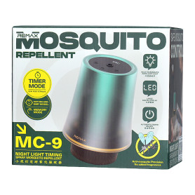 Insect Repellent, Bug Diffuser - Mosquito Repellent Diffuser with Night Light & Mist Remax MC-9 - Cyan Gradient, wholesale price