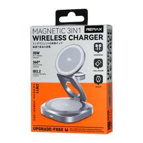 3-in-1 Qi2.2 Wireless Charger 35W REMAX CW11