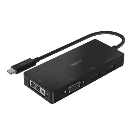 Adaptateur USB-C (HDMI,VGA,DVI,Display) BELKIN AVC003BTBK - Noir