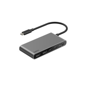 Hub USB-C 5-en-1 BELKIN AVC022hqSGY - Gris Sidéral