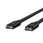 Cable 100W USB-C / USB-C 0.8M BELKIN INZ001BT0.8MBK - Black