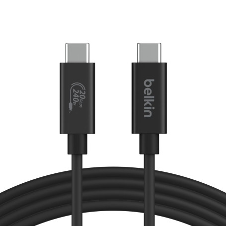 Cable USB-C 4.0 240W 2M BELKIN INZ004bt2MBK - Black