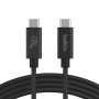 Câble USB-C 4.0 240W 2M BELKIN INZ004bt2MBK - Noir