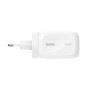 Chargeur Secteur GaN 3 Ports 100W Avec Adaptateur Voyage BELKIN WCH016hqWH - Blanc