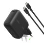 Wall Charger USB-C 100W with Cable USB-C to USB-C 1,5m BELKIN WCH025kq1.5BKB6 - Black