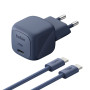 Chargeur Secteur 30W + Câble USB-C vers USB-C 2m BELKIN WCA008kq2MBL-B6 - Indigo