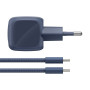 Chargeur Secteur 30W + Câble USB-C vers USB-C 2m BELKIN WCA008kq2MBL-B6 - Indigo