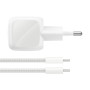 Wall Charger 30W + Cable USB-C to USB-C 2m BELKIN WCA008kq2MSL-B6 - Silver