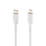 BoostCharge Cable Lightning to USB-C 2M BELKIN CAA003bt2MWH - White